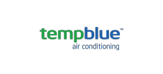 TempBlue air conditioning brand Logo