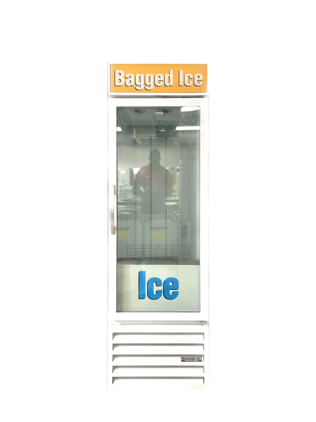 ESSCO Deals : Beverage Air Glass Door Ice Merchandiser