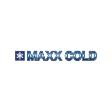 Logo of commercial appliance brand Maxx Cold