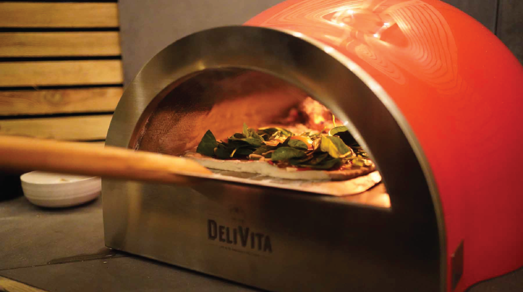 Outdoor pizza ovens available at ESSCO