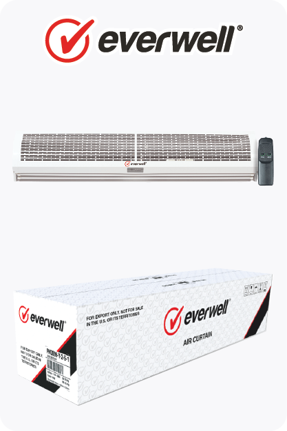 Everwell Air Curtain available at ESSCO