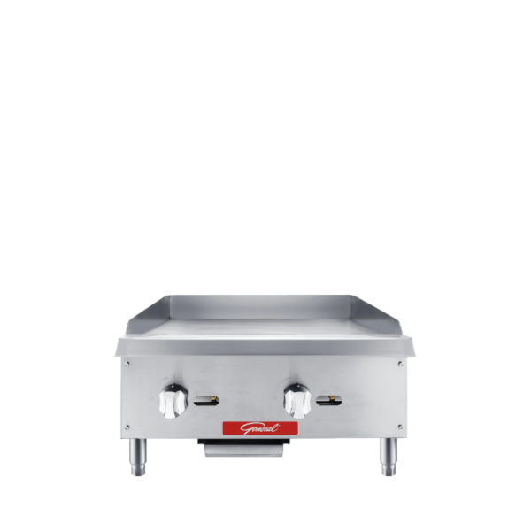 General Commercial Gas 24in Flat Top Griddle available at ESSCO.