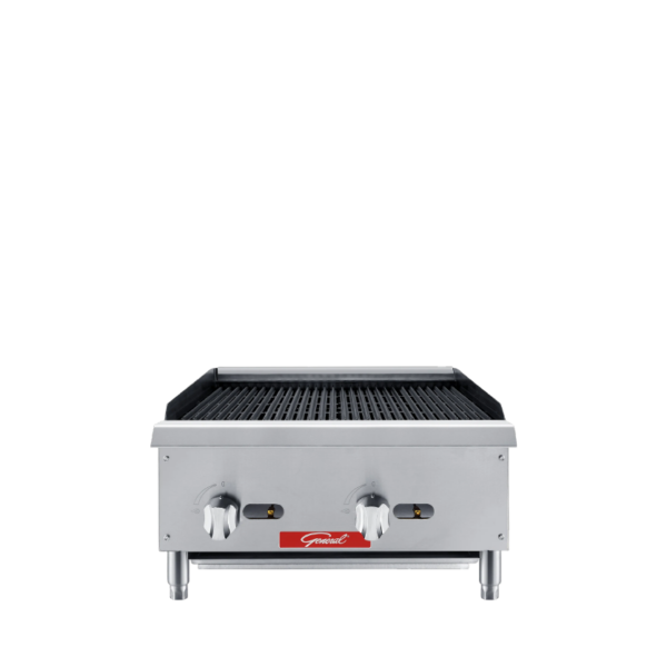 General Commercial Gas 24in Char broiler available at ESSCO.